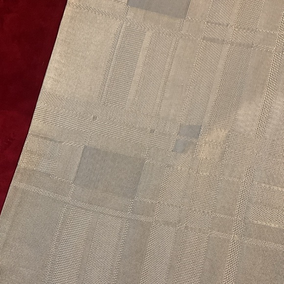 Stacy Adams NWT Slinky Shimmer Beige Tonal Patterned Dressy Polo Shirt Size 3X - Picture 5 of 8